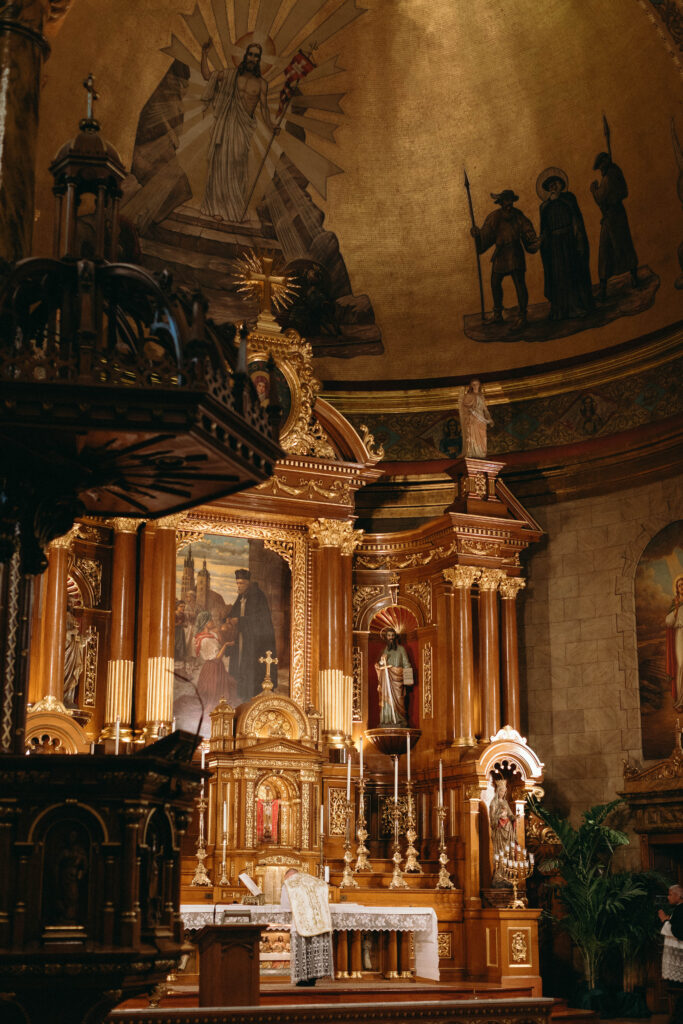The altar of St. John Cantius
