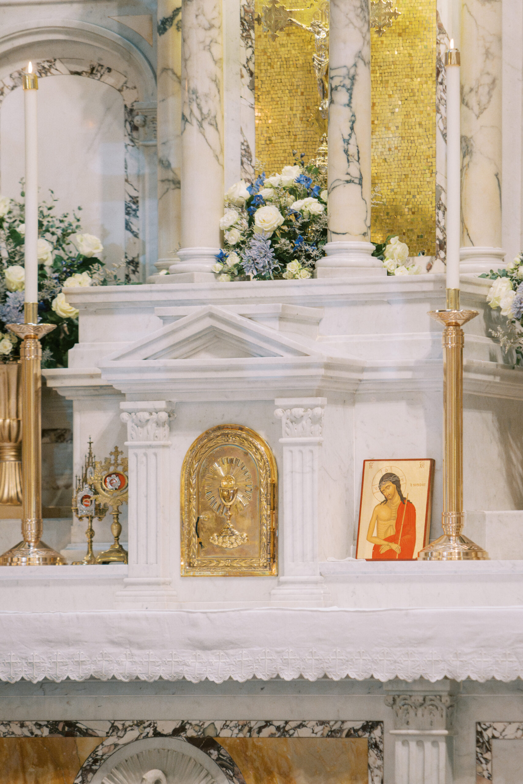 Tabernacle at Holy Rosary Catholic Church in Indianapolis 