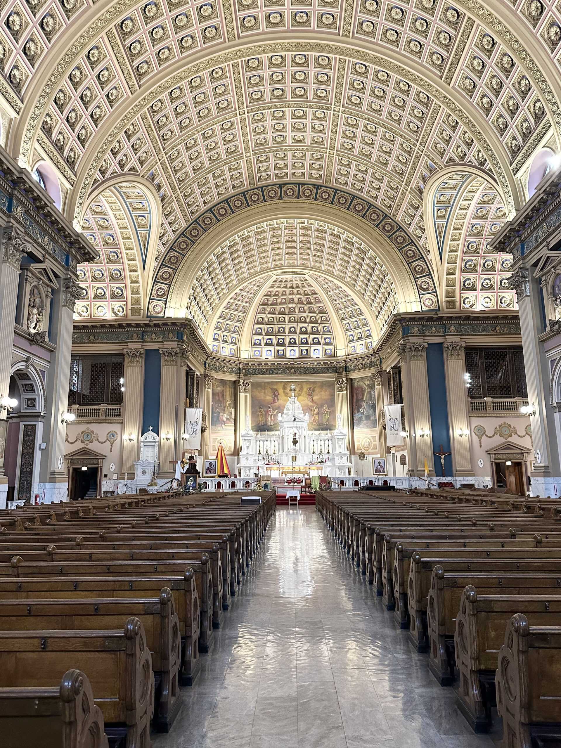 A view of Our Lady of Sorrows Basilica